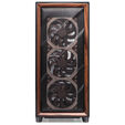 Antec Flux Pro Noctua Edition PC Case, Mid-Tower, E-ATX, Tempered Glass - Brown/Black image number null