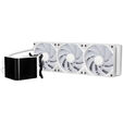 Lian Li O11 Vision Compact + TRYX PANORAMA SE ARGB Complete Water Cooling - white, 360mm image number null