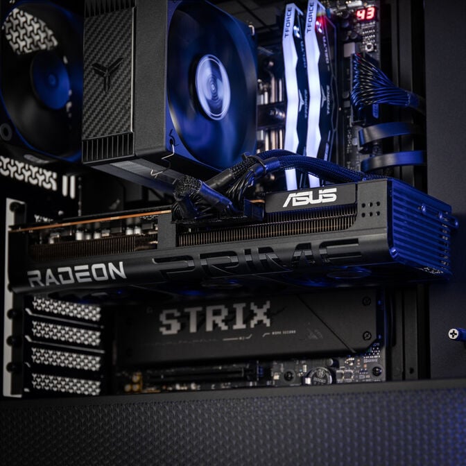 WQHD Gaming-PC, AMD Ryzen  7 7800X3D, AMD RX 9070 XT, 32GB DDR5-RAM - King Deal image number 5