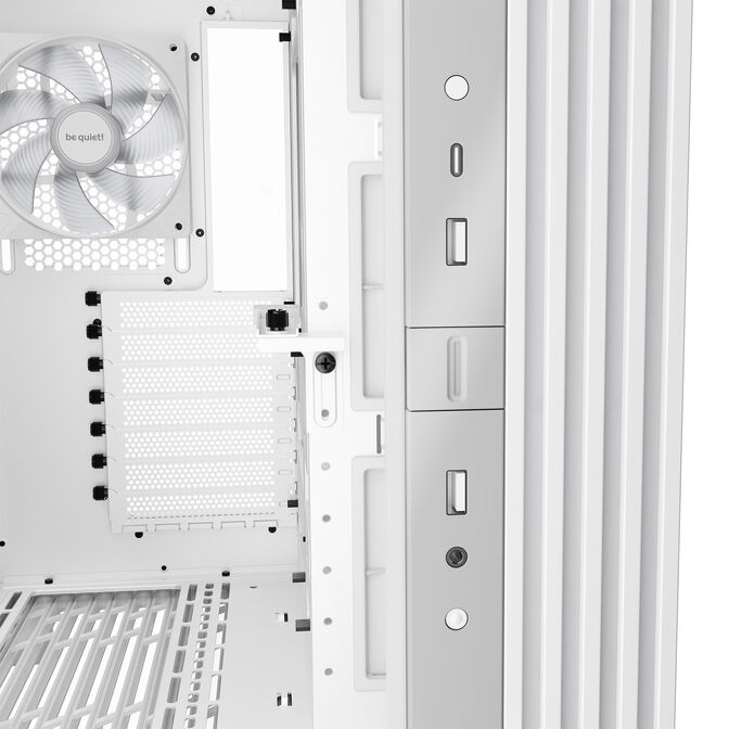 be quiet! Light Base 600 DX Midi-Tower, Tempered Glass, ARGB - wei&szlig; image number 5