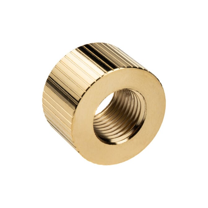 EK Water Blocks EK-Quantum Torque G1/4 Inch Extension Straight FF 14 - gold image number 1
