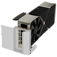 APNX Vertical GPU Mounting Kit 2 - white image number null