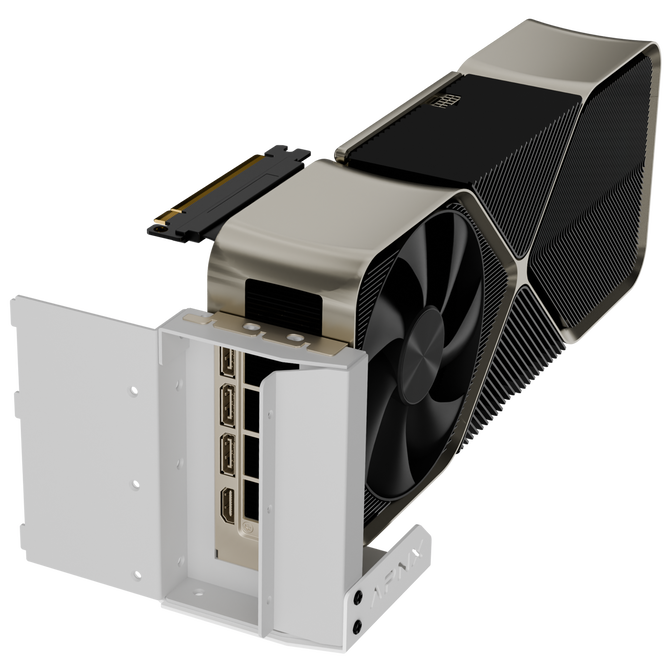 APNX Vertical GPU Mounting Kit 2 - white image number 2