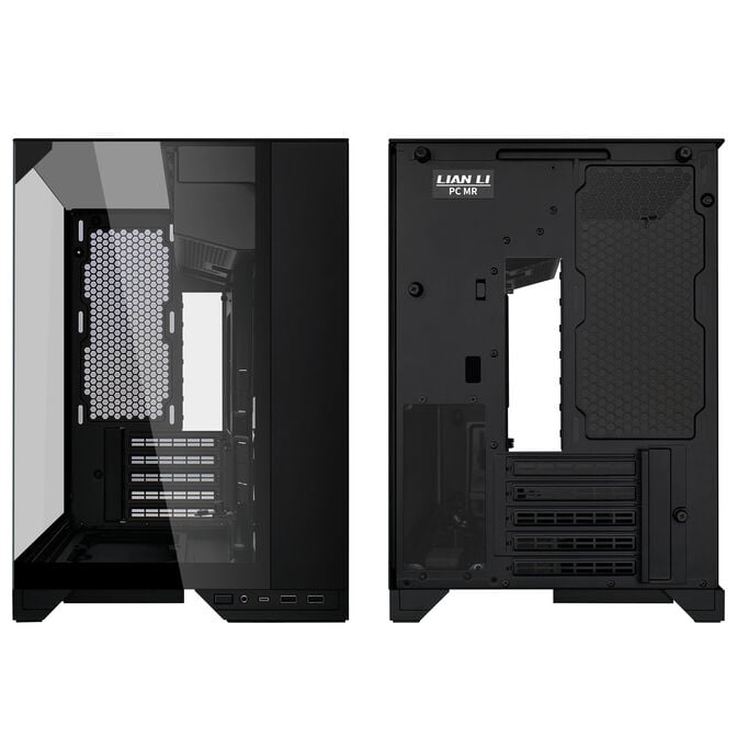 Lian Li O11 Vision-M PC-Geh&auml;use, Micro-ATX, Tempered Glass - schwarz image number 2