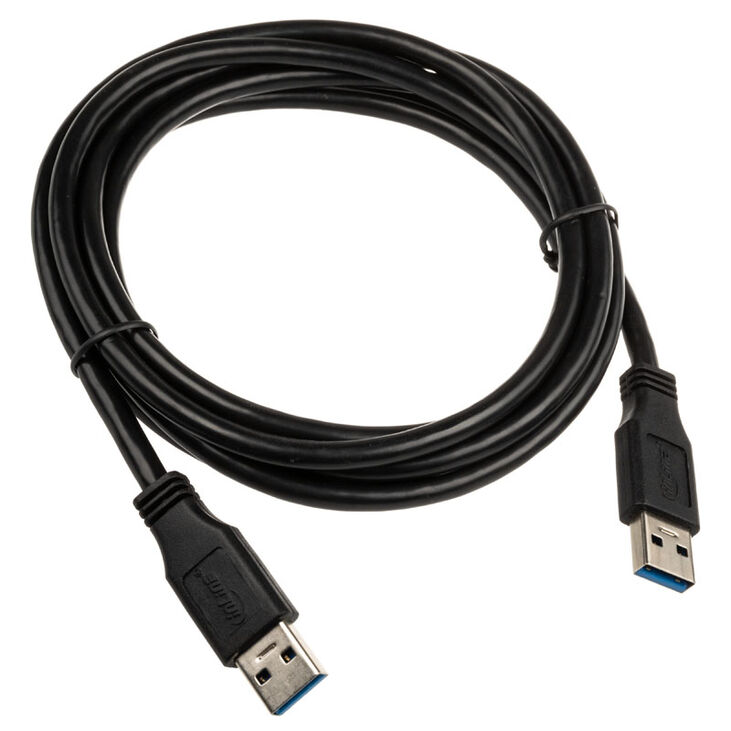 InLine USB 3.0 Cable, A to A, black - 2m image number 1