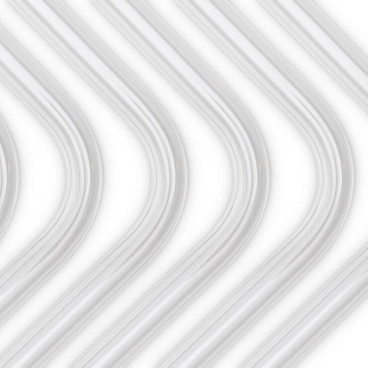 EK Water Blocks EK-Loop Hard Tube 12/10mm Acrylic, bent 90 degrees - 80cm, 6 pieces image number 1