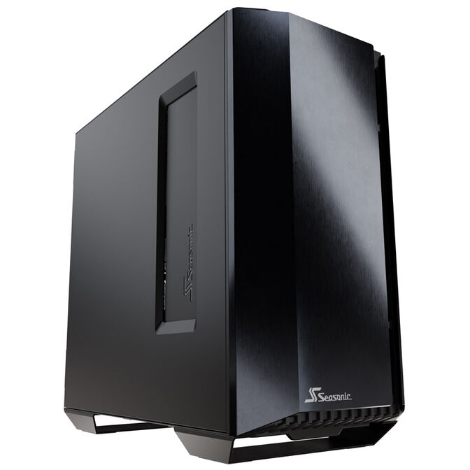 Seasonic SYNCRO Q704 PC Case, Mid Tower + SYNCRO DGC-750 Gold Power Supply - black image number 0
