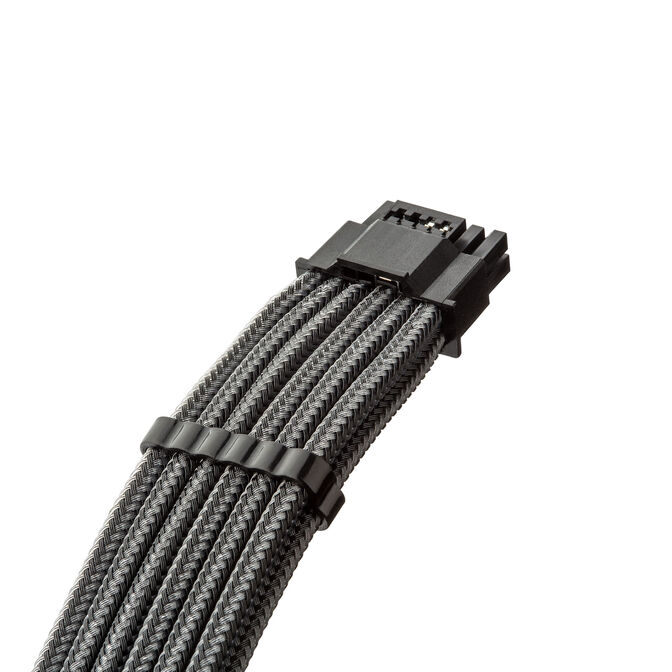 CableMod Universal Pro ModMesh 16-Pin zu 16-Pin-Kabel, Sleeved, StealthSense - carbon, 60 cm image number 1