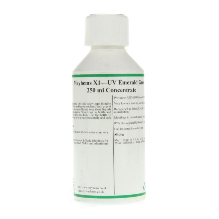 Mayhems X1 Konzentrat, UV Green - 250ml image number 0