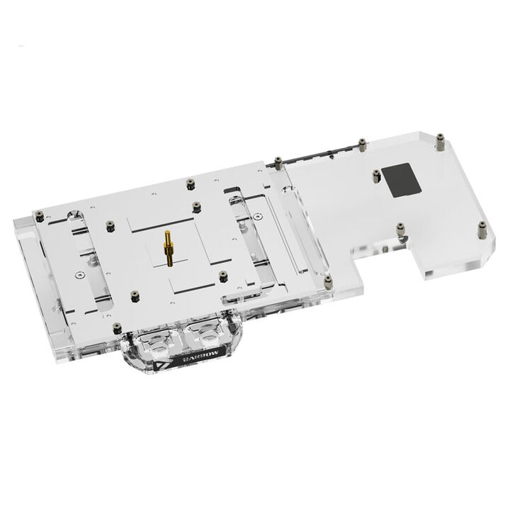 Barrow LRC2.0 full coverage GPU Water Block for ASUS STRIX 3070 Aurora RGB - Acryl image number 1