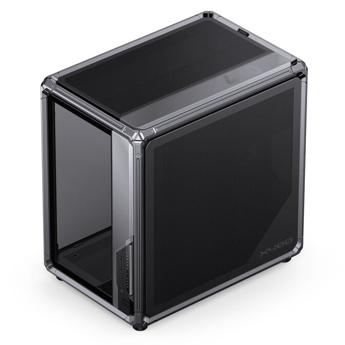 Jonsbo X400 PC-Geh&auml;use, Midi-Tower, ATX, Tempered Glass - grau image number 1
