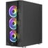 Aerocool Prism FRGB Mid Tower, ATX, Tempered Glass - Black image number null