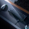Razer Huntsman Mini Black Gaming Keyboard, Clicky Purple optical - black image number null