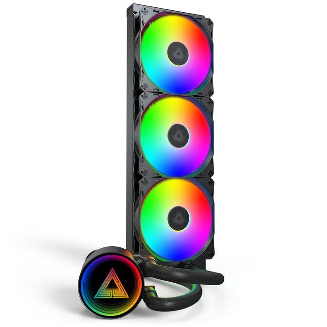 Montech LightFlow ARGB AiO Wasserk&uuml;hlung  - 360mm, schwarz image number 0