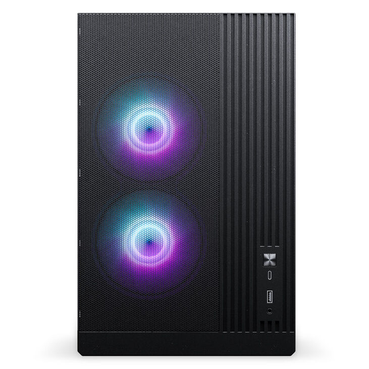 Phanteks XT M3 PC Case, Mini Case, mATX, RGB, Tempered Glass - including 3x 120mm Fans, Black image number 7