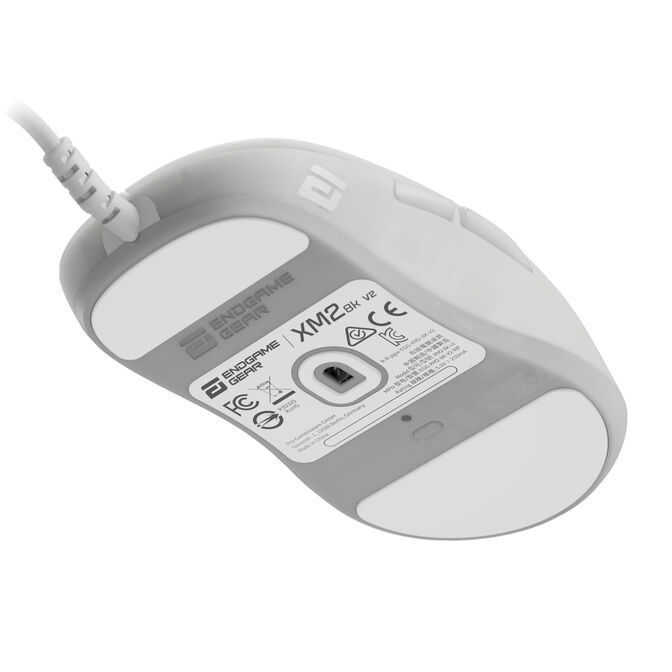 Endgame Gear XM2 8k v2 Gaming Mouse, 8,000Hz - White Frost image number 7