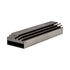 SilverStone TP04T M.2 passive cooler, aluminium - silver image number null