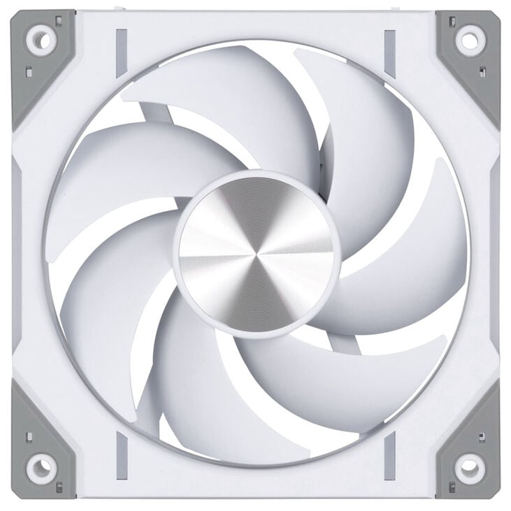 PHANTEKS D30 PWM Regular Airflow D-RGB fan, Triple Pack - 120mm, white image number 3