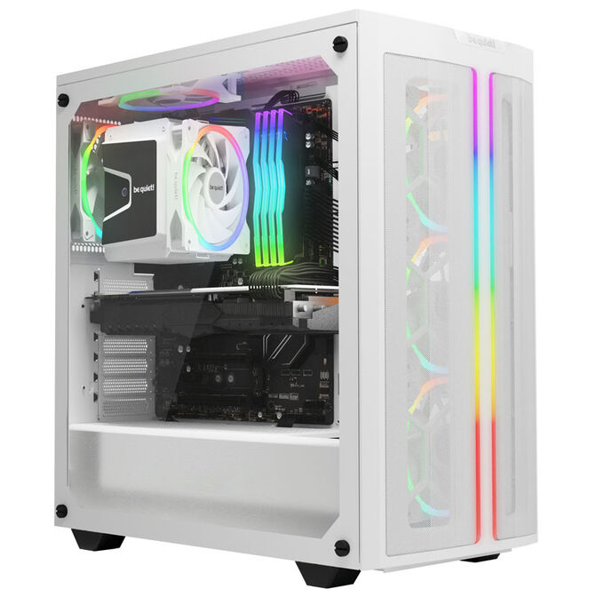 be quiet! Light Wings ARGB PWM Fan, Triple Pack - 140mm, white, High Speed image number 4