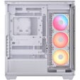 Corsair 3500X LX-R PC-Geh&auml;use, Midi-Tower, E-ATX, RGB, Tempered Glass - wei&szlig; image number null