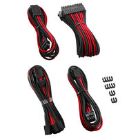 CableMod PRO ModMesh 12VHPWR Cable Extension Kit - schwarz/rot