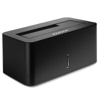 AXAGON ADSA-SN Dockingstation, USB 3.0, 1x 2,5"/3,5" SSD/HDD, SATA 6 - schwarz