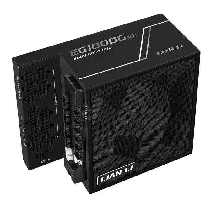 Lian Li EDGE Gold V2 Power Supply with EDGE Hub V2 - black, 1,000W image number 0