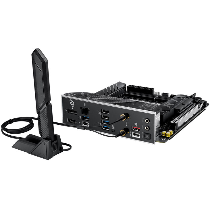 ASUS ROG Strix B860-I Gaming WiFi Motherboard, Socket LGA 1851, Intel B860, Mini-ITX, DDR5 image number 4