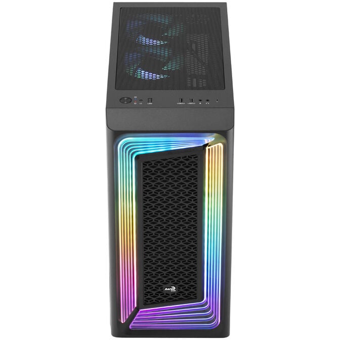 Aerocool Interstellar-G-BK-v1 Midi-Tower - schwarz image number 1