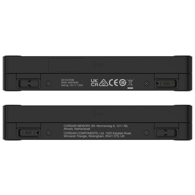 Corsair iCUE LINK QX140 RGB Series, PWM L&uuml;fter - 140mm, schwarz image number 8