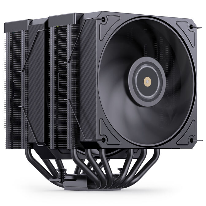 Jonsbo HX6280 CPU-K&uuml;hler, PWM, RGB - 130mm, schwarz image number 1