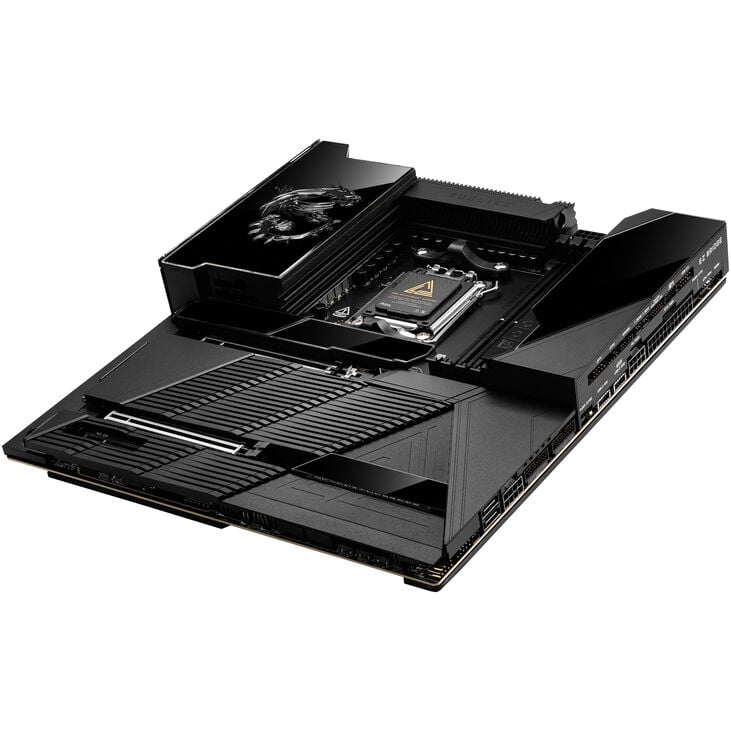 MSI MEG X870E Godlike Mainboard, Sockel AM5, AMD X870E, E-ATX, DDR5 image number 3