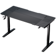ThunderX3 LAB-X Gaming Desk, Height-Adjustable - Black image number null
