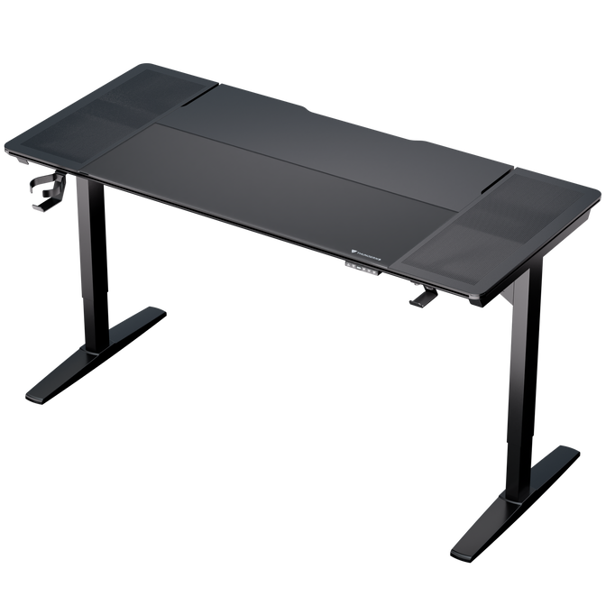 ThunderX3 LAB-X Gaming Desk, Height-Adjustable - Black image number 2