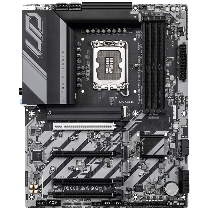 GIGABYTE Z890 UD WiFi6E motherboard, socket LGA 1851, Intel Z890, ATX, DDR5 image number 2
