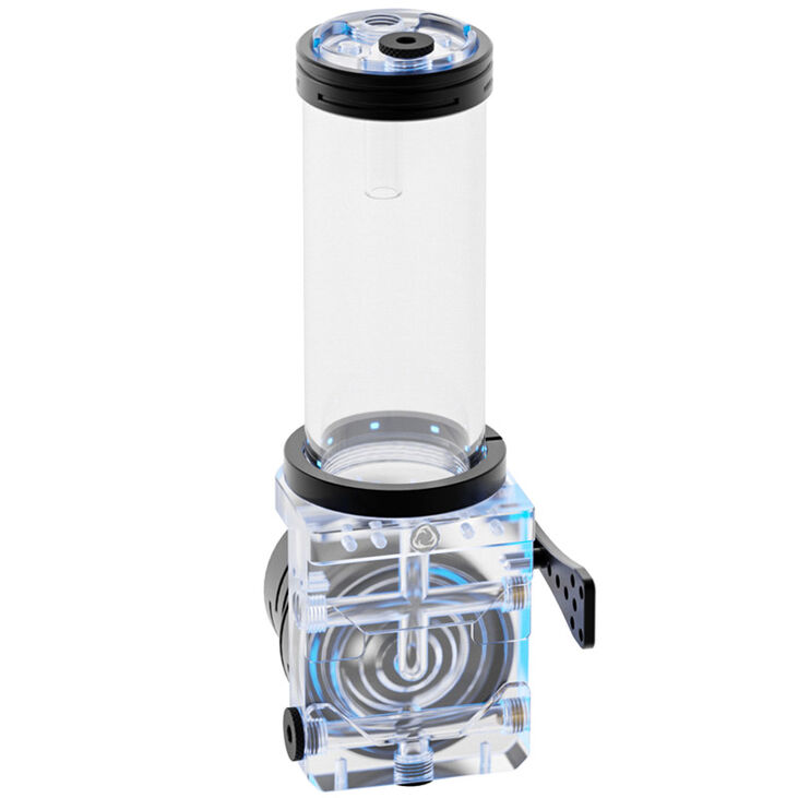 Singularity Computers Protium 2.0 ARGB 150 D5 Reservoir Combo without Pump - Acrylic, black image number 0