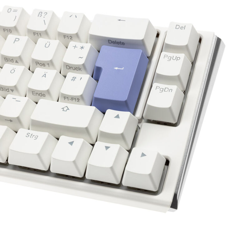 Ducky One 3 Classic Pure White SF Gaming Tastatur, RGB LED - MX-Blue image number 6