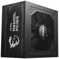 MSI MAG A850GL PCIe5 power supply, 80 PLUS Gold, fully modular, ATX 3.0, PCIe 5.0 - 850 Watt