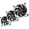 Hyte FP12 THICC Fan - 120mm, Triple Pack, black / silver