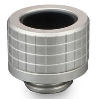 Thermal Grizzly DeltaMate Fitting, Brass, G1/4&rdquo; Thread - Nickel, HT14