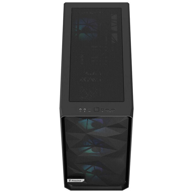 Fractal Design Meshify 2 RGB Midi-Tower, Light Tint, Tempered Glass, schwarz image number 3