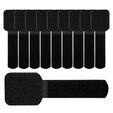 LABEL THE CABLE Wall Klettkabelhalter 10er Set - schwarz image number null