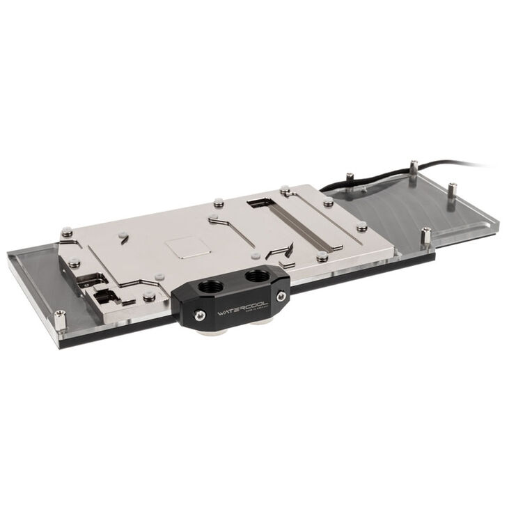 Watercool Heatkiller IV for Radeon RX 5700 / XT, RGB - Acrylic + Nickel, black image number 1