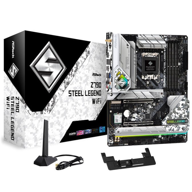 ASRock Z790 Steel Legend WIFI, Intel Z790 motherboard - Socket 1700, DDR5 image number 0