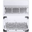 Jonsbo TK-4 Case, Midi Tower, ATX, Tempered Glass - White image number null