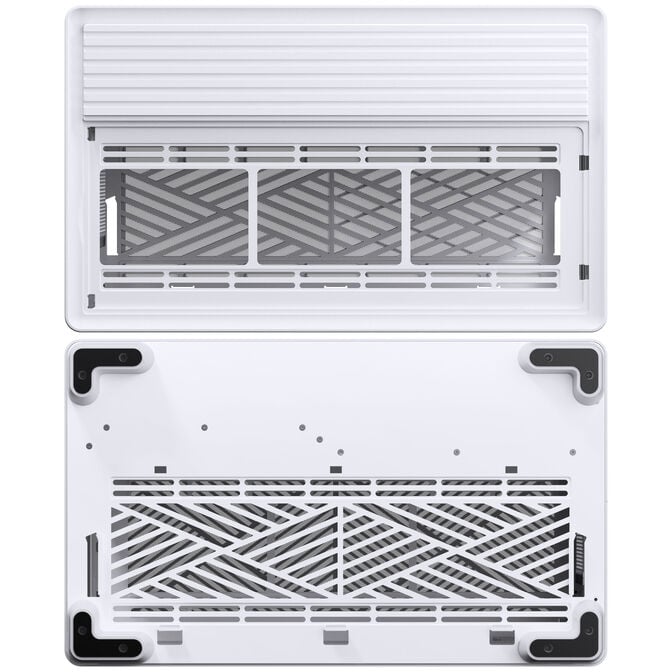 Jonsbo TK-4 Case, Midi Tower, ATX, Tempered Glass - White image number 16
