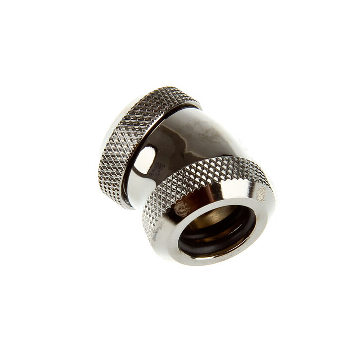 Bitspower Multi-Link Adapter 30 Grad 12mm AD auf 12mm AD Hardtube - schwarz glänzend image number 1