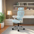ThunderX3 XTC Ergonomischer Bürostuhl - weiß/blau image number null