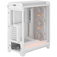 Fractal Design Meshify 3 Ambience Pro RGB White TG Clear PC-Geh&auml;use, Midi-Tower, E-ATX - wei&szlig; image number null