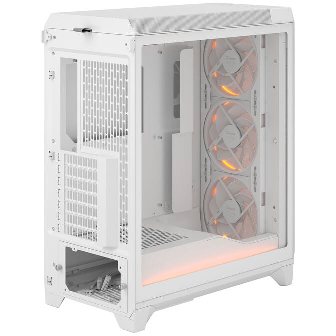 Fractal Design Meshify 3 Ambience Pro RGB White TG Clear PC-Geh&auml;use, Midi-Tower, E-ATX - wei&szlig; image number 5